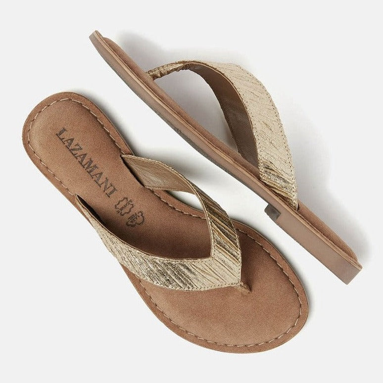 Roxy gold weave flip flop - Main Image