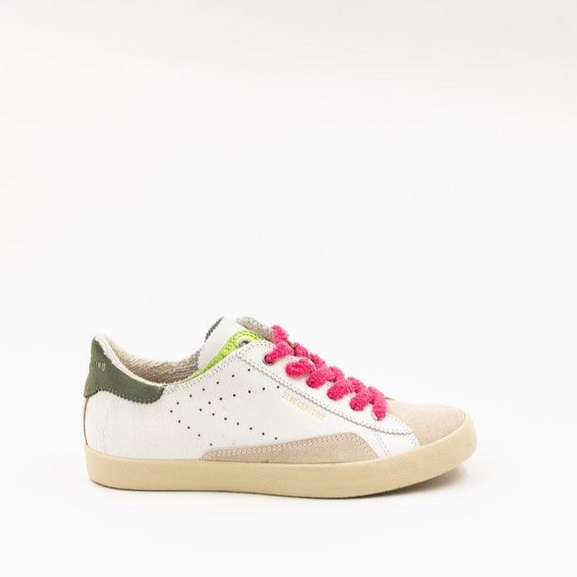 0-105 SC06 White and Green trainer - MADE THE EDIT