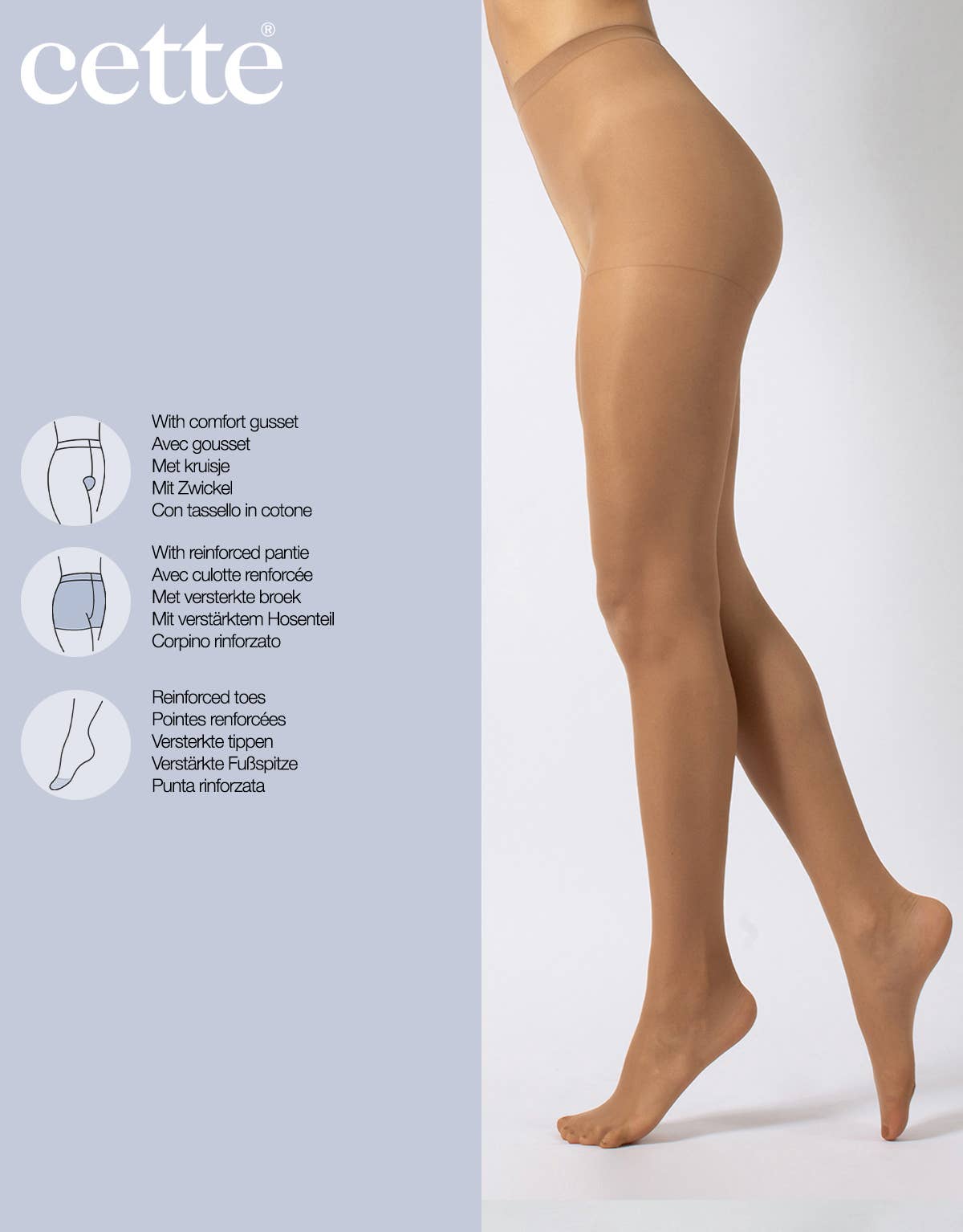 Lucca Sheer Tights 40 denier