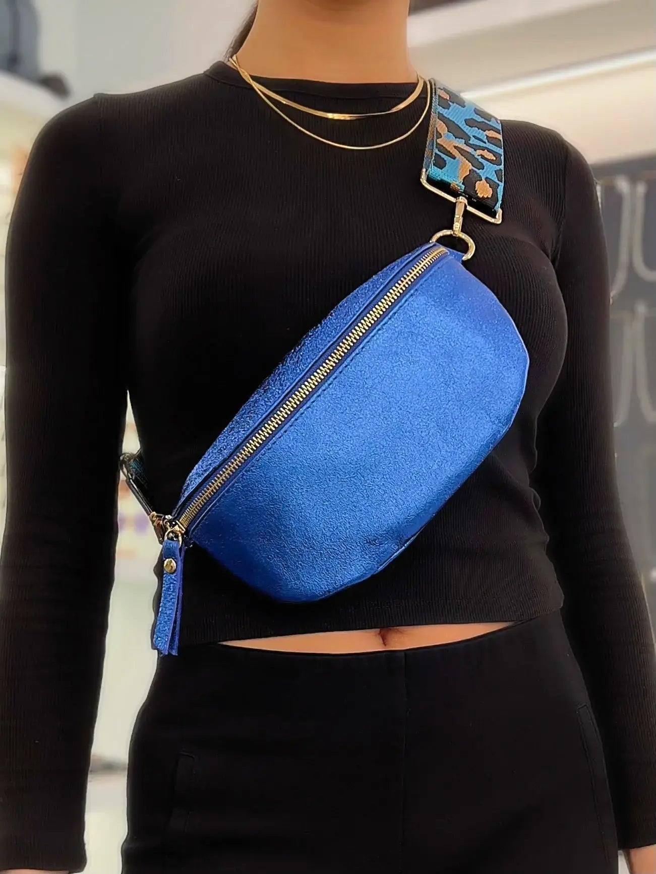 Cassette - Fanny Pack  Metallic Pink: Metallic Bronze