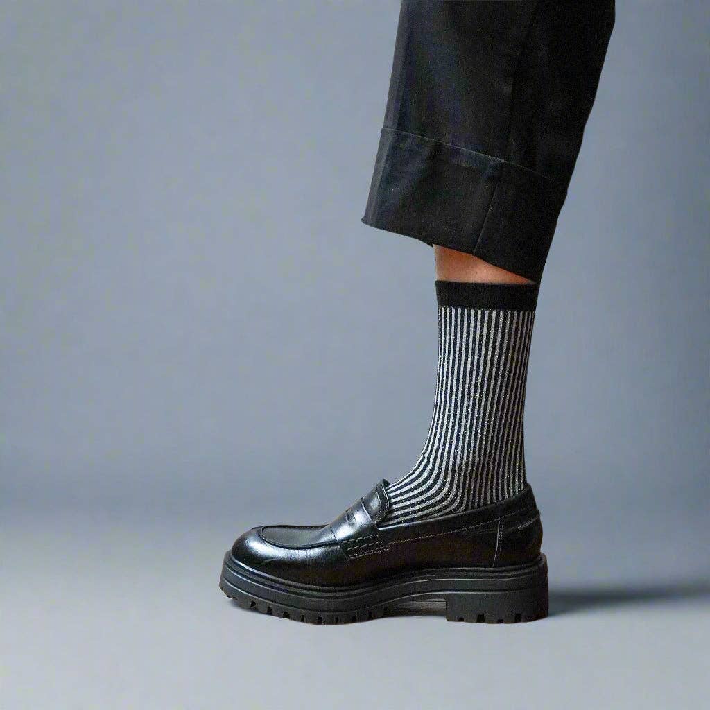 KLUE Glitter Black Stripes