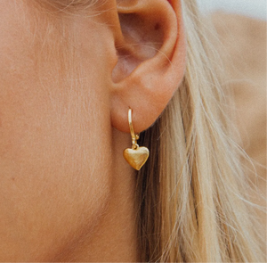 Agapée Alma Heart drop earrings