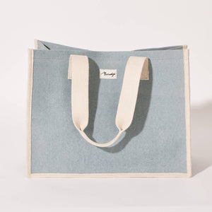 Denim tote bag