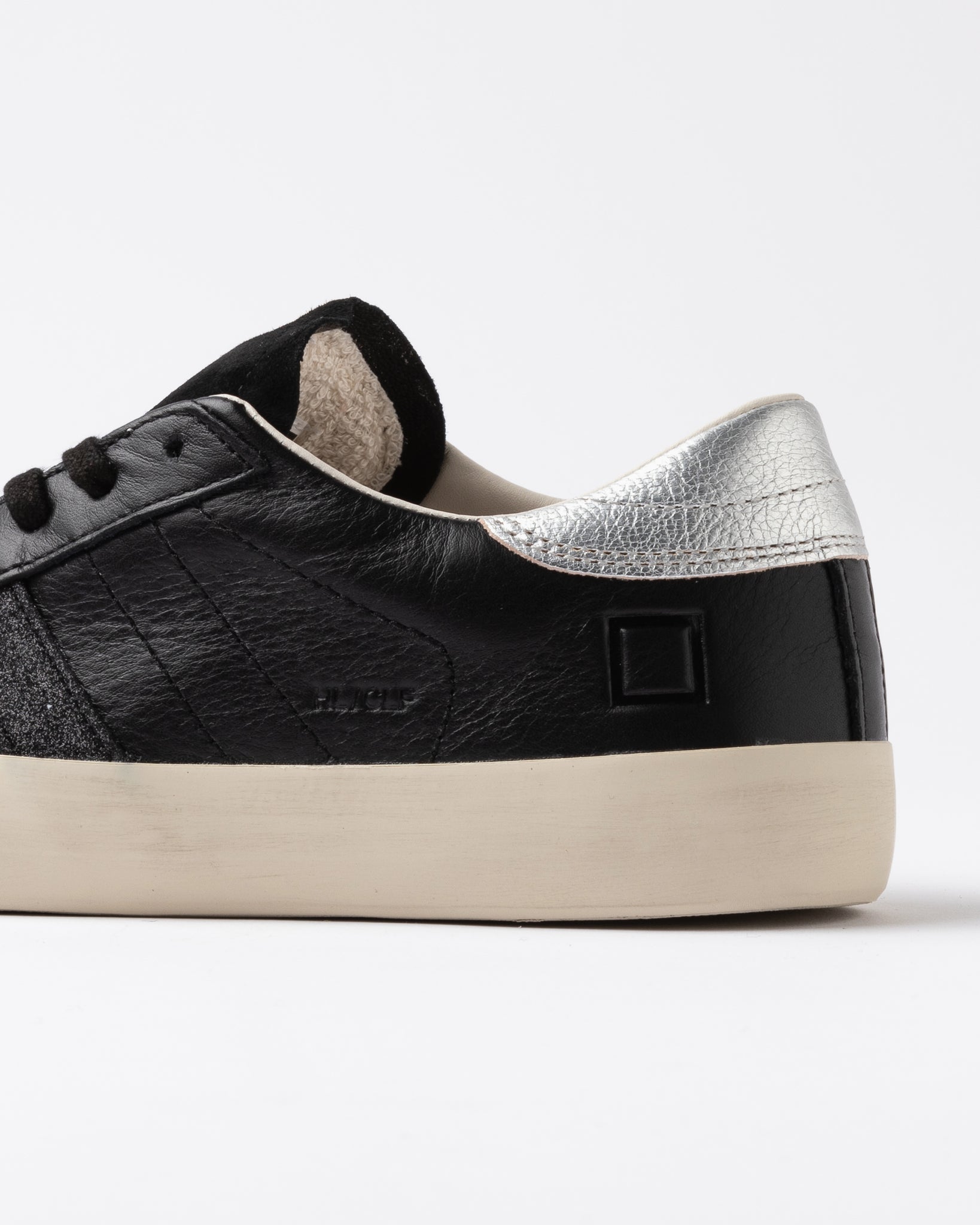 D.A.T.E Hill Calf Black trainer