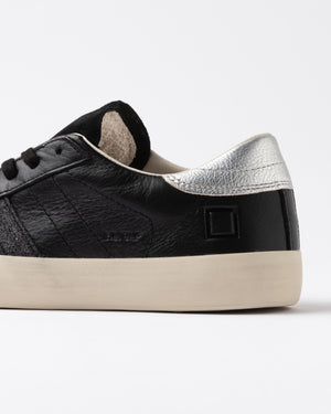 D.A.T.E Hill Calf Black trainer