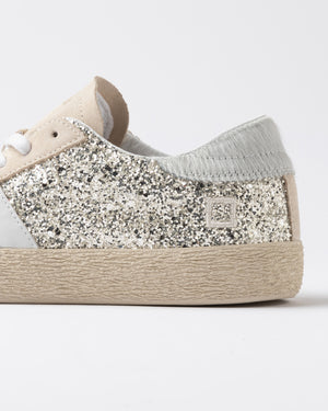 D.A.T.E Hill Low Platinum Glitter
