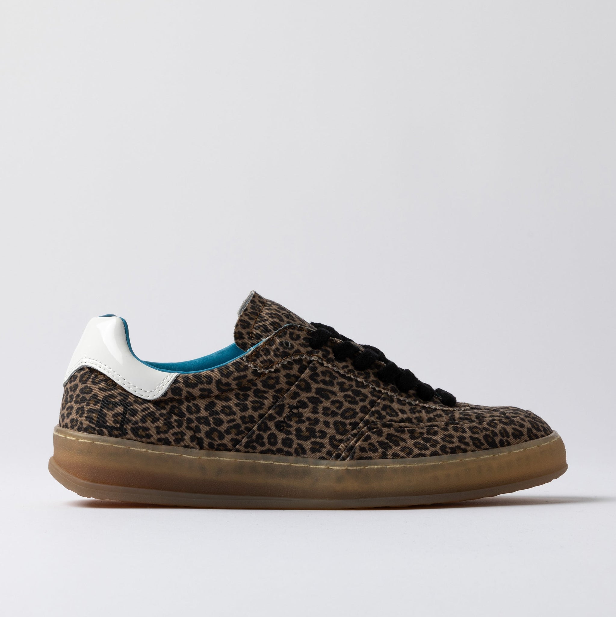 D.A.T.E Sporty Leopard sneaker