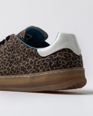 D.A.T.E Sporty Leopard sneaker