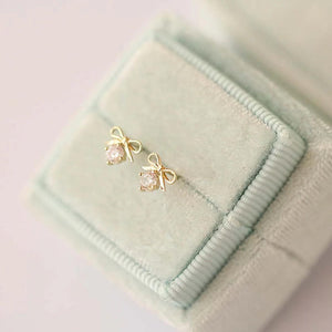 9ct solid gold Bowtie earrings - MADE THE EDIT