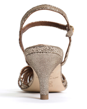 Keesha Champagne Slingback heel