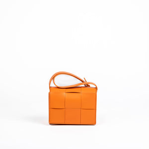 Aléo Orange Matchbox Mini Cross-Body
