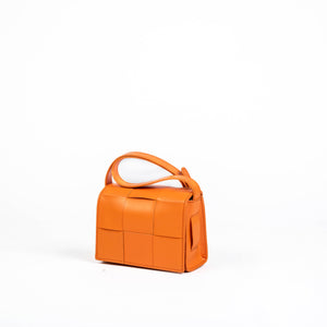 Aléo Orange Matchbox Mini Cross-Body