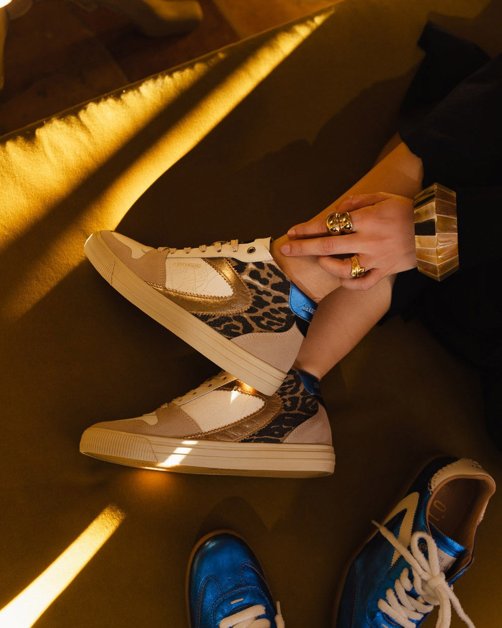0-105 Jade Viviene leopard high top