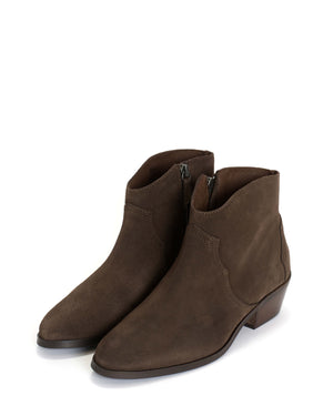 Anonymous Copenhagen Fiona Brown Suede Ankle boots