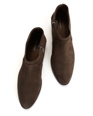 Anonymous Copenhagen Fiona Brown Suede Ankle boots