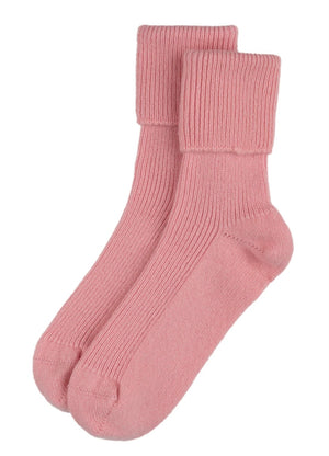 Pink Cashmere Socks