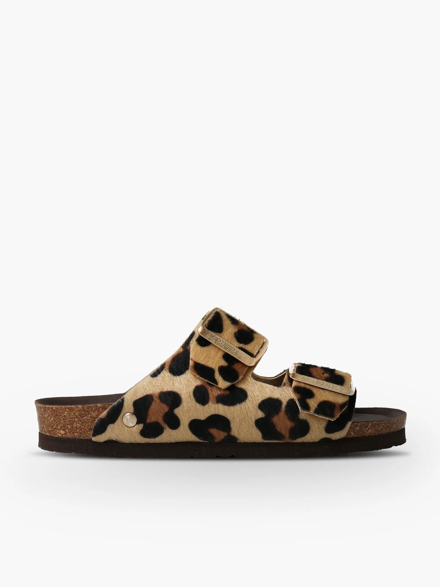 Genuins Honolulu leopard print mule