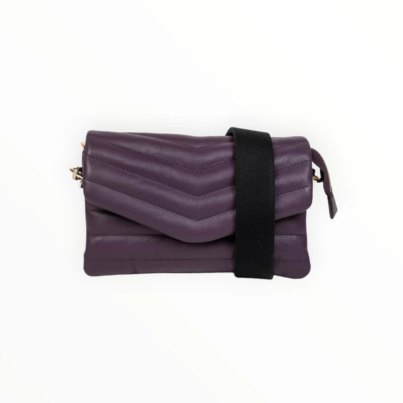 Darlo Mini crossbody plum bag