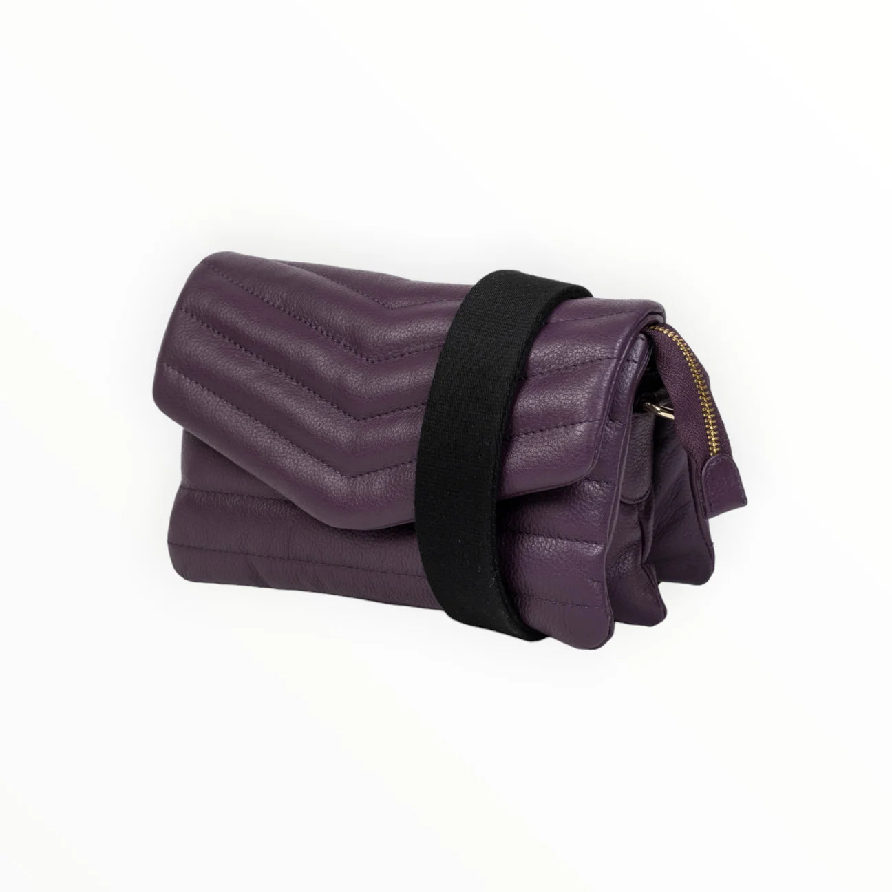 Darlo Mini crossbody plum bag