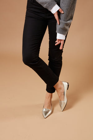 Izzy Silver Winter Flats