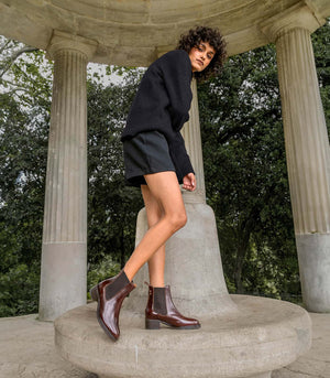 Maison Toufet Golda brown ankle boot