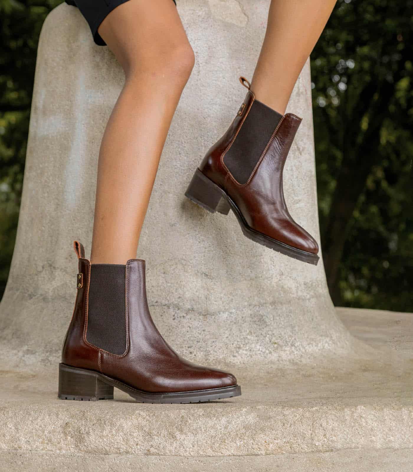 Maison Toufet Golda brown ankle boot