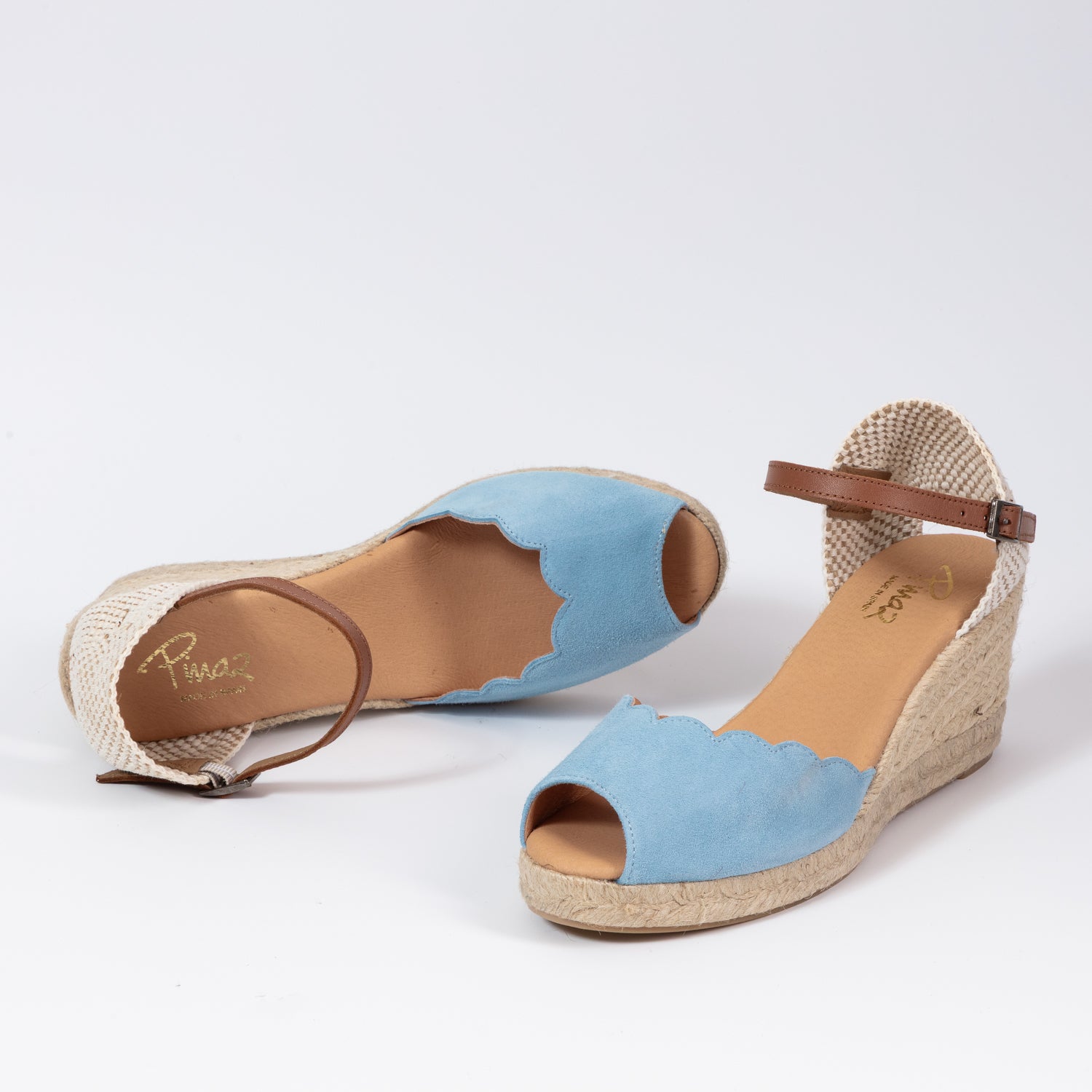 Gaelan Suede Wedge Sandal In Products Women