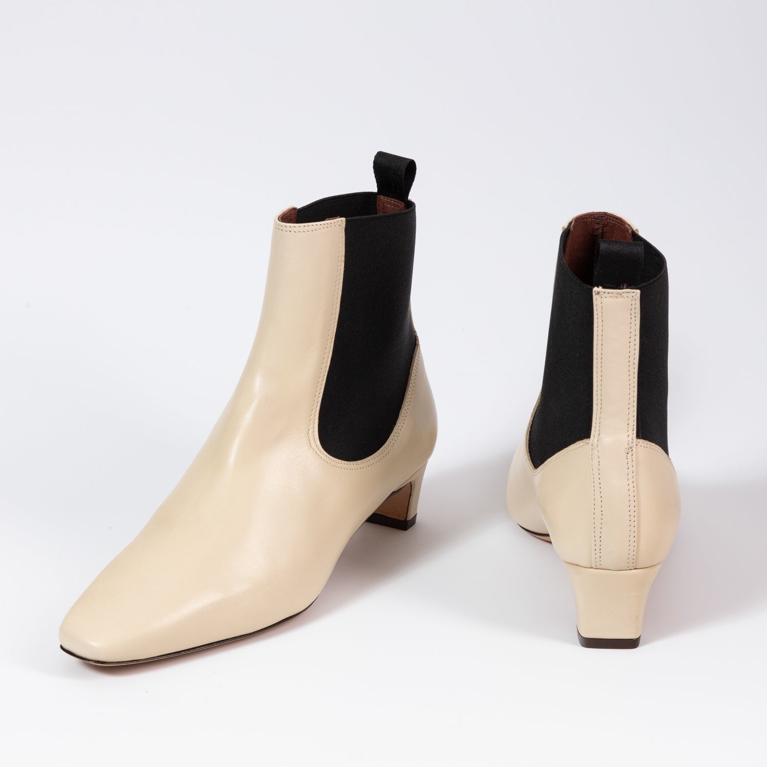 Anonymous Copenhagen Gaby Cream Ankle Boot