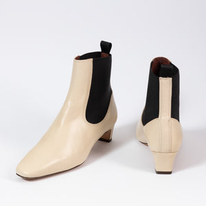 Anonymous Copenhagen Gaby Cream Ankle Boot