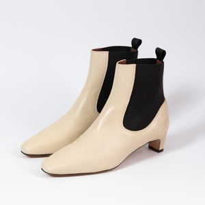 Anonymous Copenhagen Gaby Cream Ankle Boot