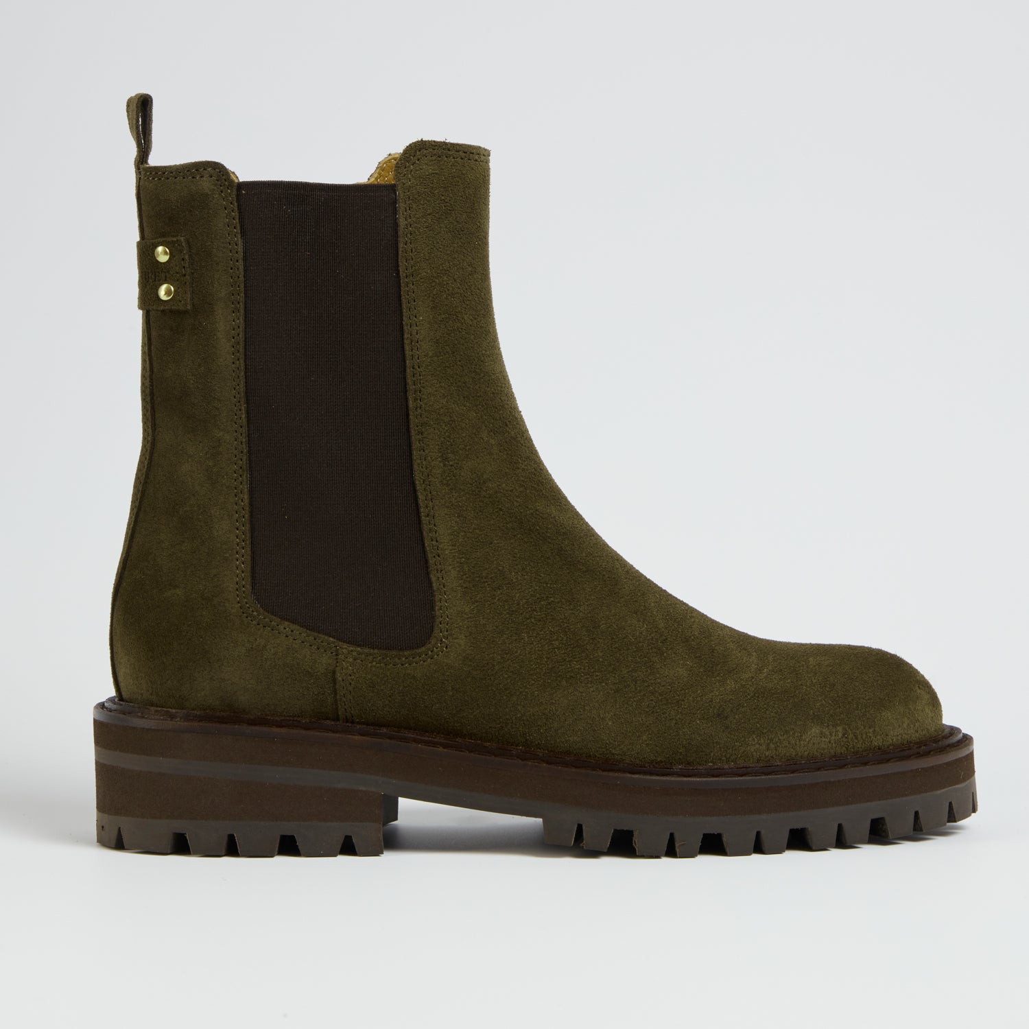 Maison Toufet Joely Moss Green Ankle boot