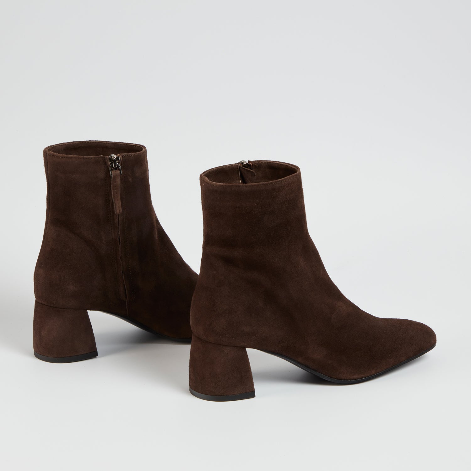 Sarah Ankle Boot in Brown Suede