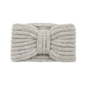 Light Grey Cashmere Earwarmer