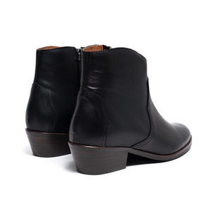 Anonymous Copenhagen Fiona Black leather Ankle Boot - MADE THE EDIT