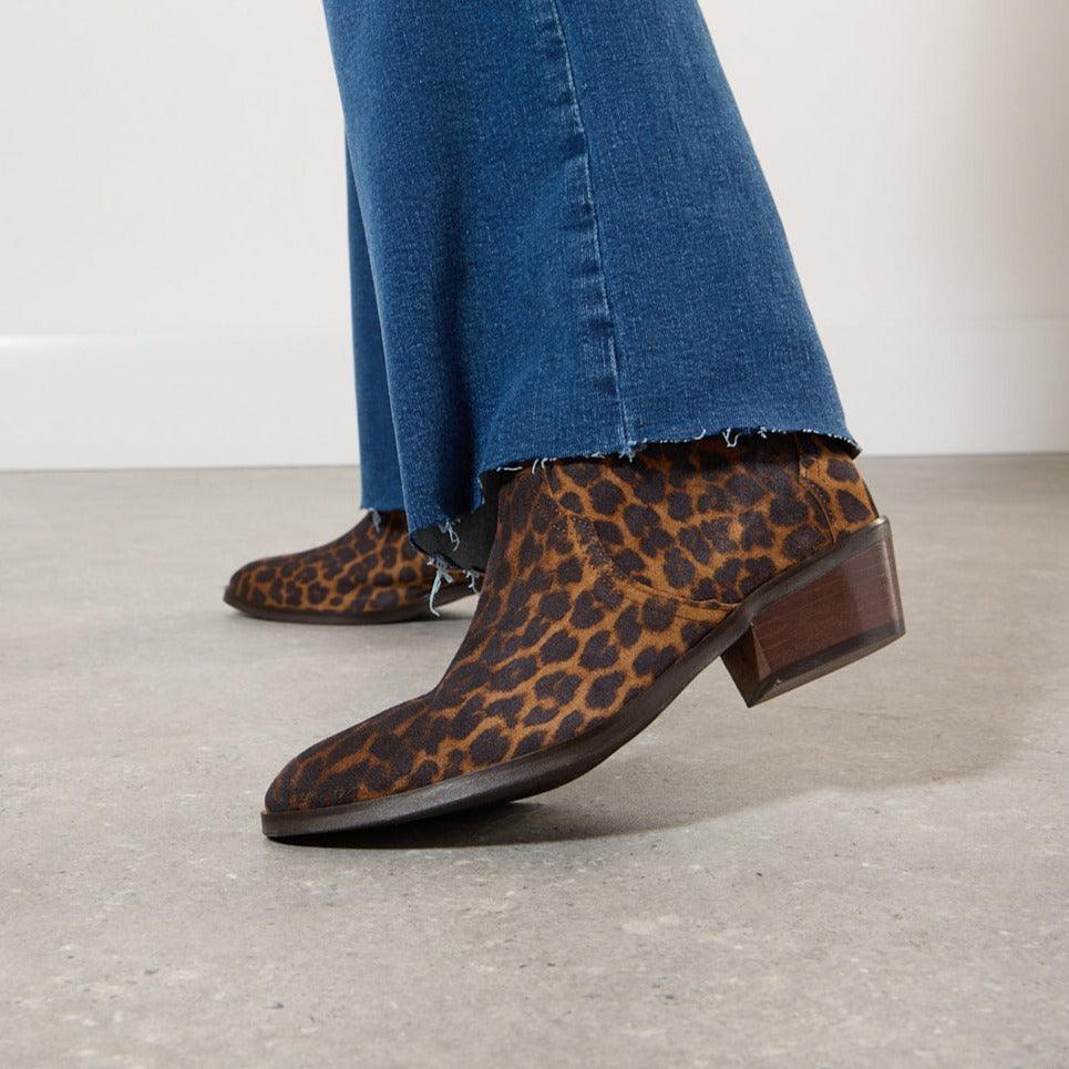 Anonymous Copenhagen Fiona Leopard Print Ankle boots - MADE THE EDIT