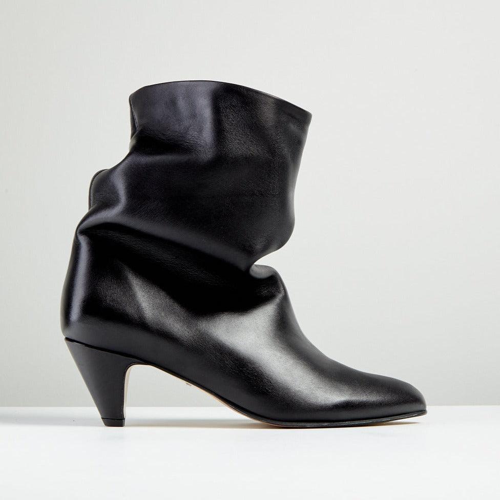 Anonymous Copenhagen Vully Black Nappa Leather Boot - MADE THE EDIT
