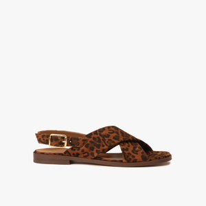 Maison Toufet Axelle Leopard sandal