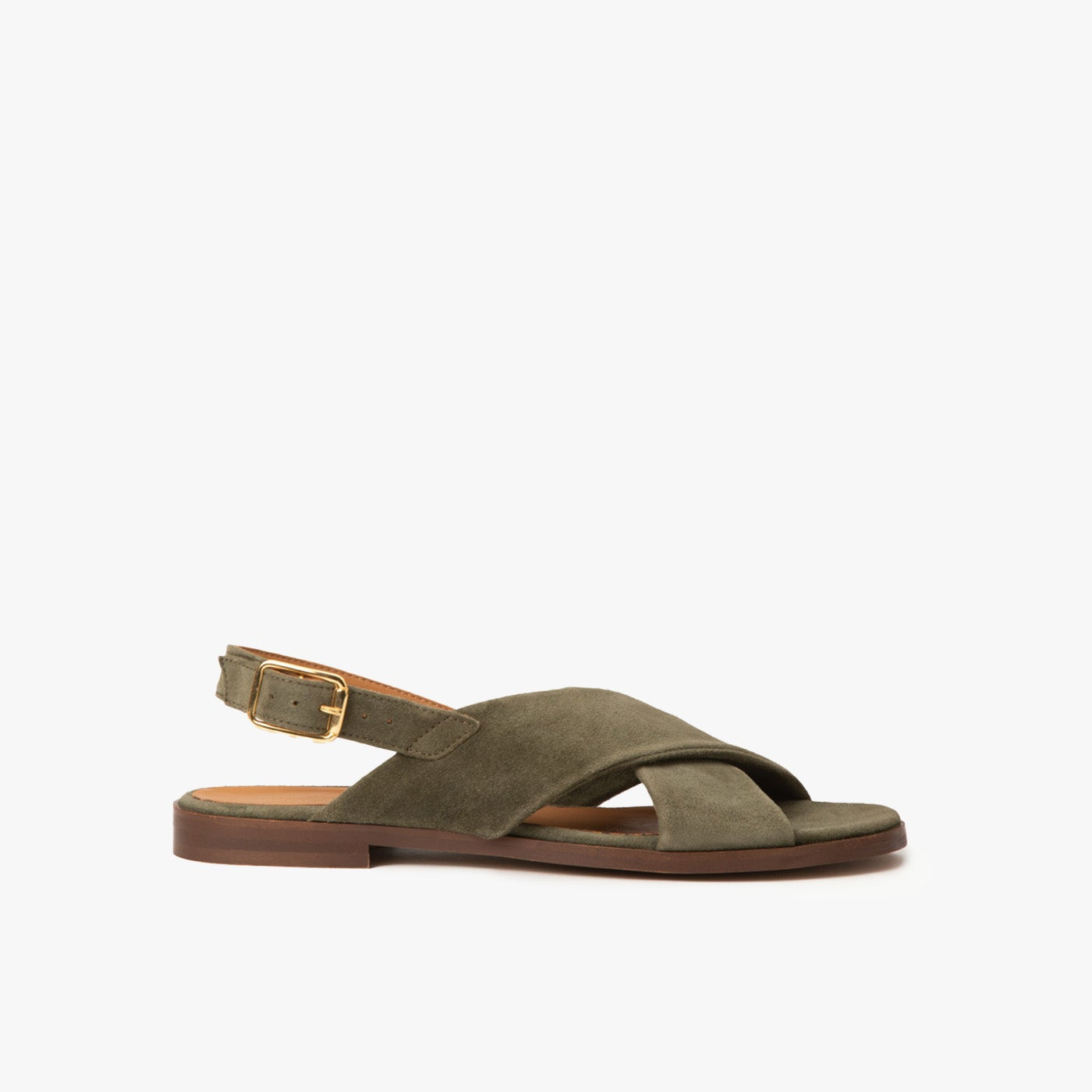 Maison Toufet Axelle Khaki Sandal