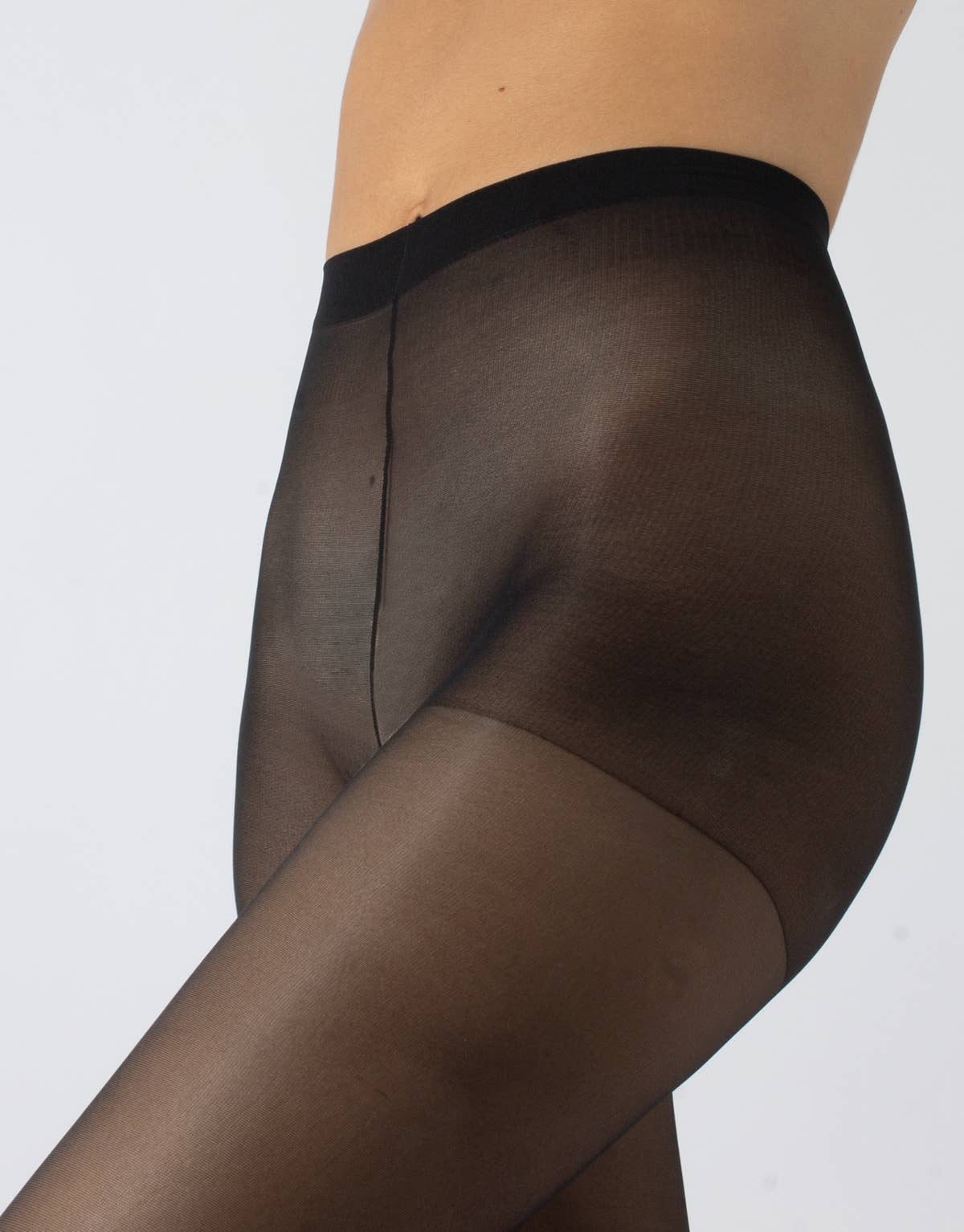 Lucca Black sheer tights 40 denier
