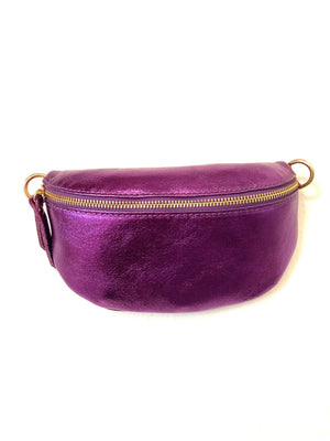 Cassette - Fanny Pack  Metallic Pink: Metallic Bronze