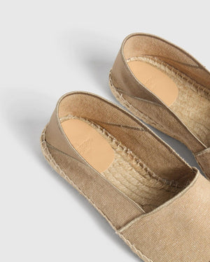 Castaner Kira sand gold espadrille flats MADE THE EDIT