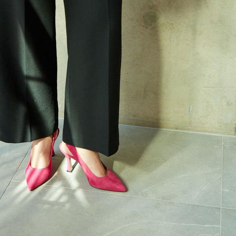 Pink slingback outlet