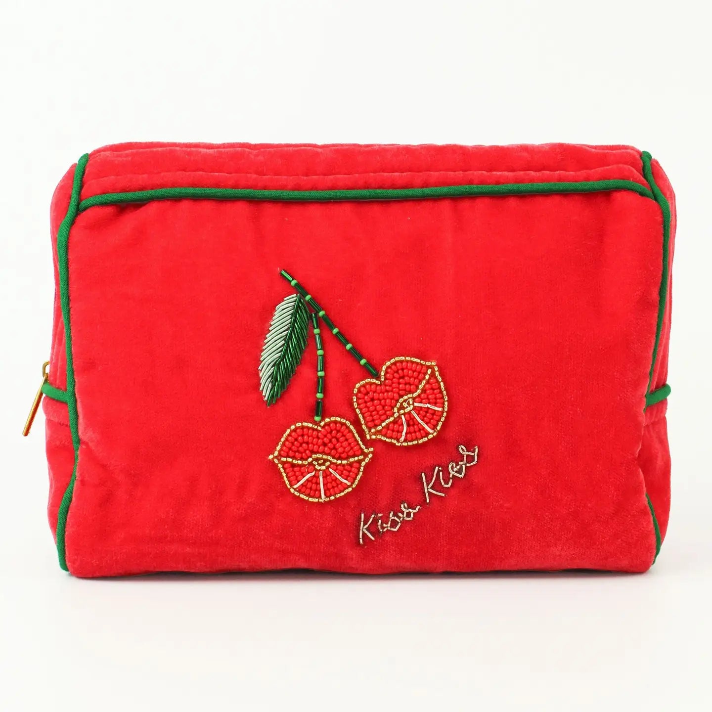 Cherry large make-up bag