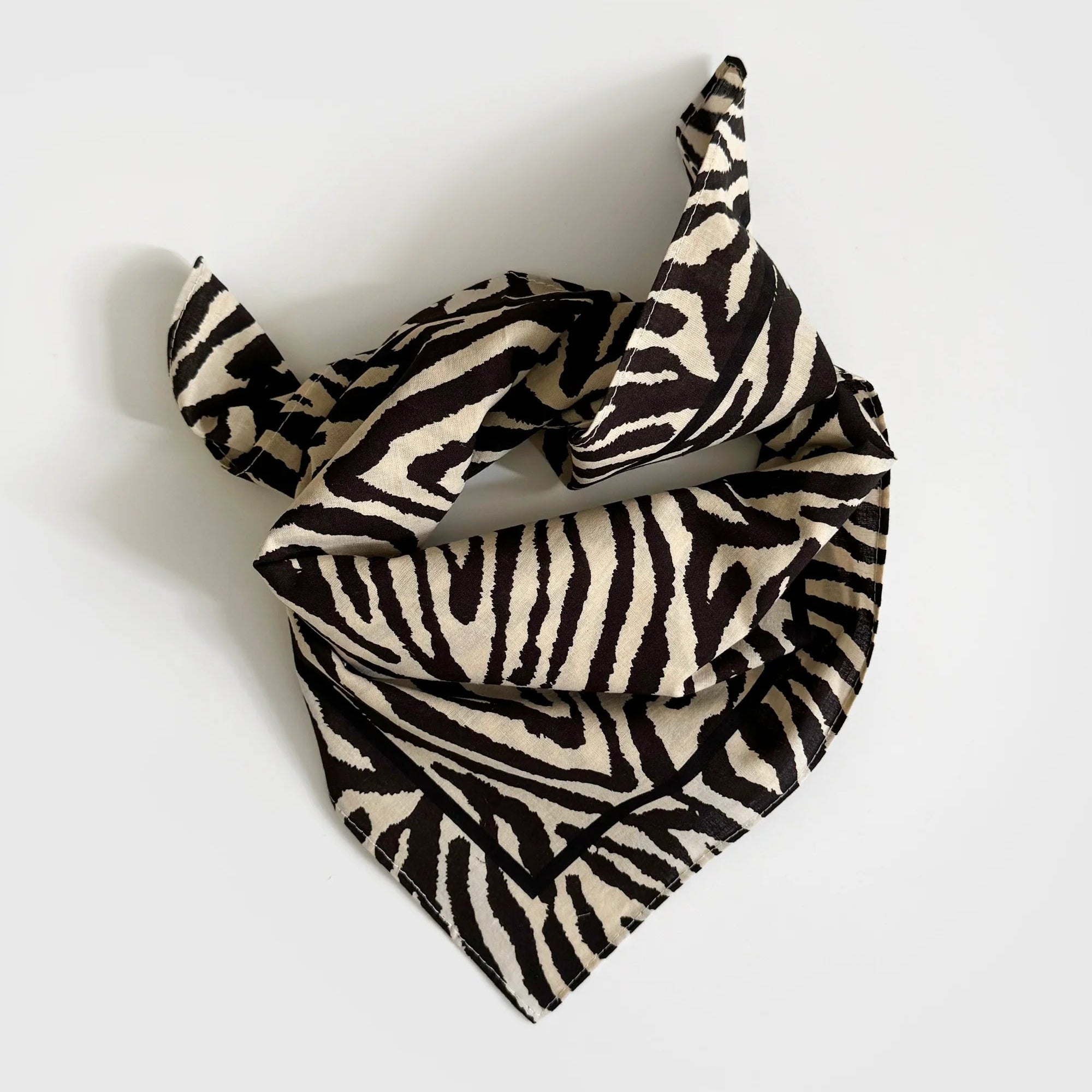 Cotton Zebra Scarf