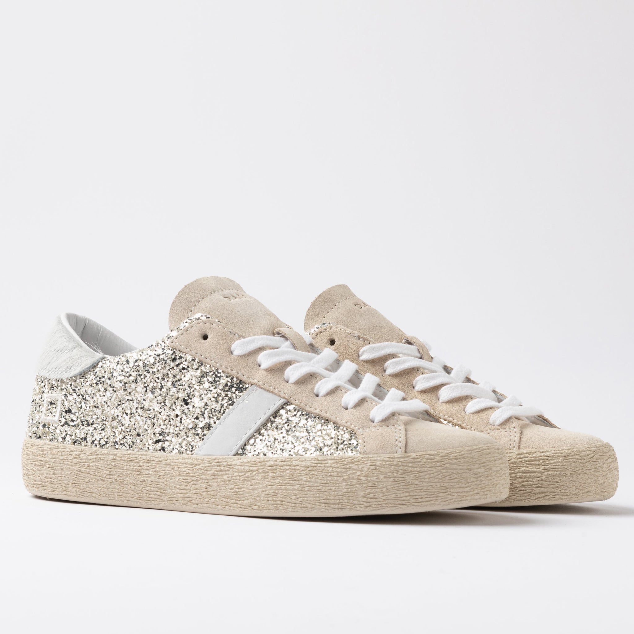 date hill low glitter sneaker
