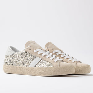 date hill low glitter sneaker
