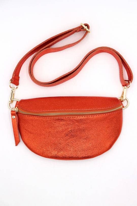 Cassette - Fanny Pack  Metallic Pink: Metallic Bronze