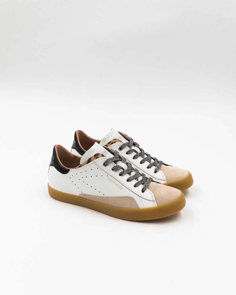 0-105 SC06 White Leopard sneaker