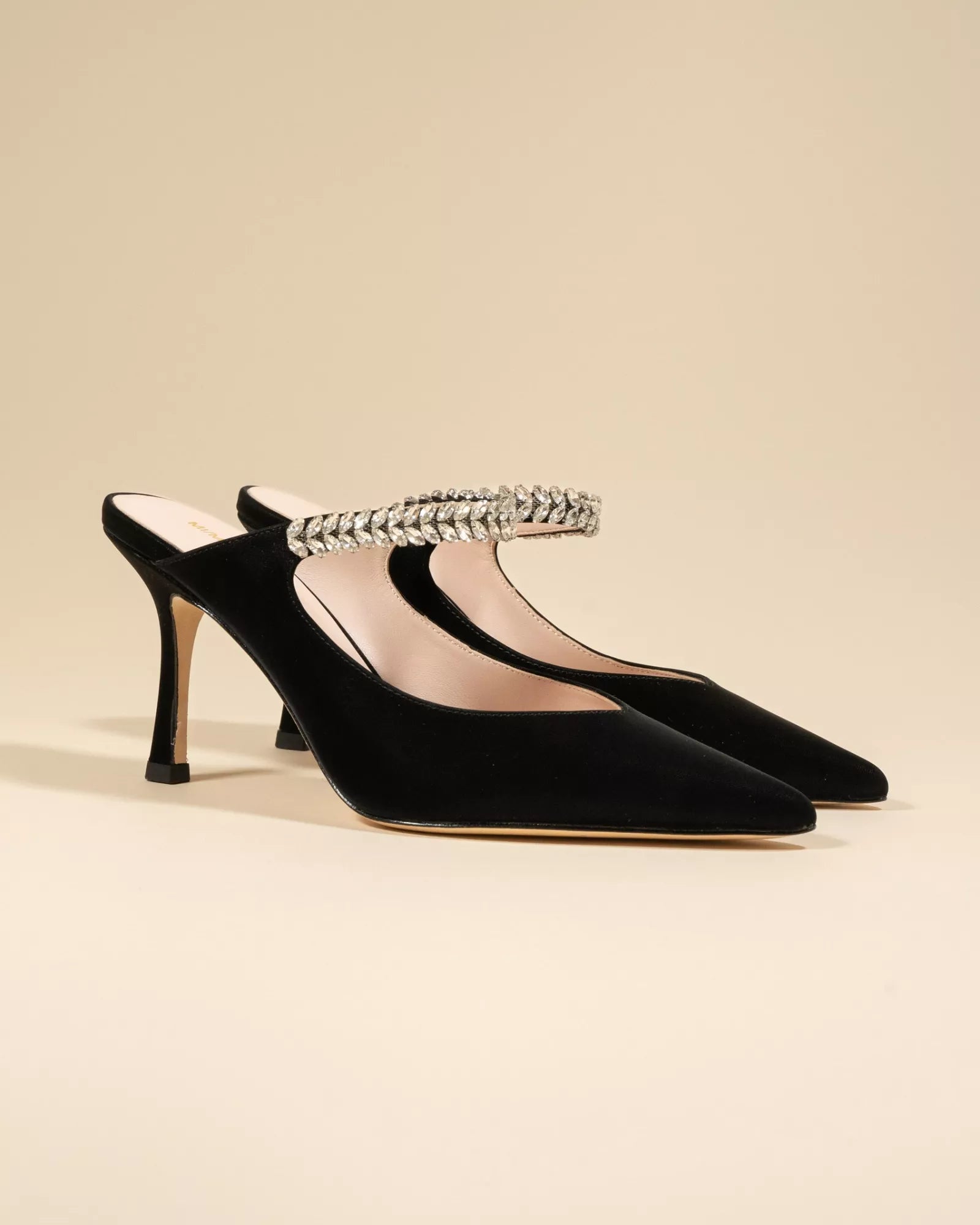 Harper Black stiletto by Diane Perreau