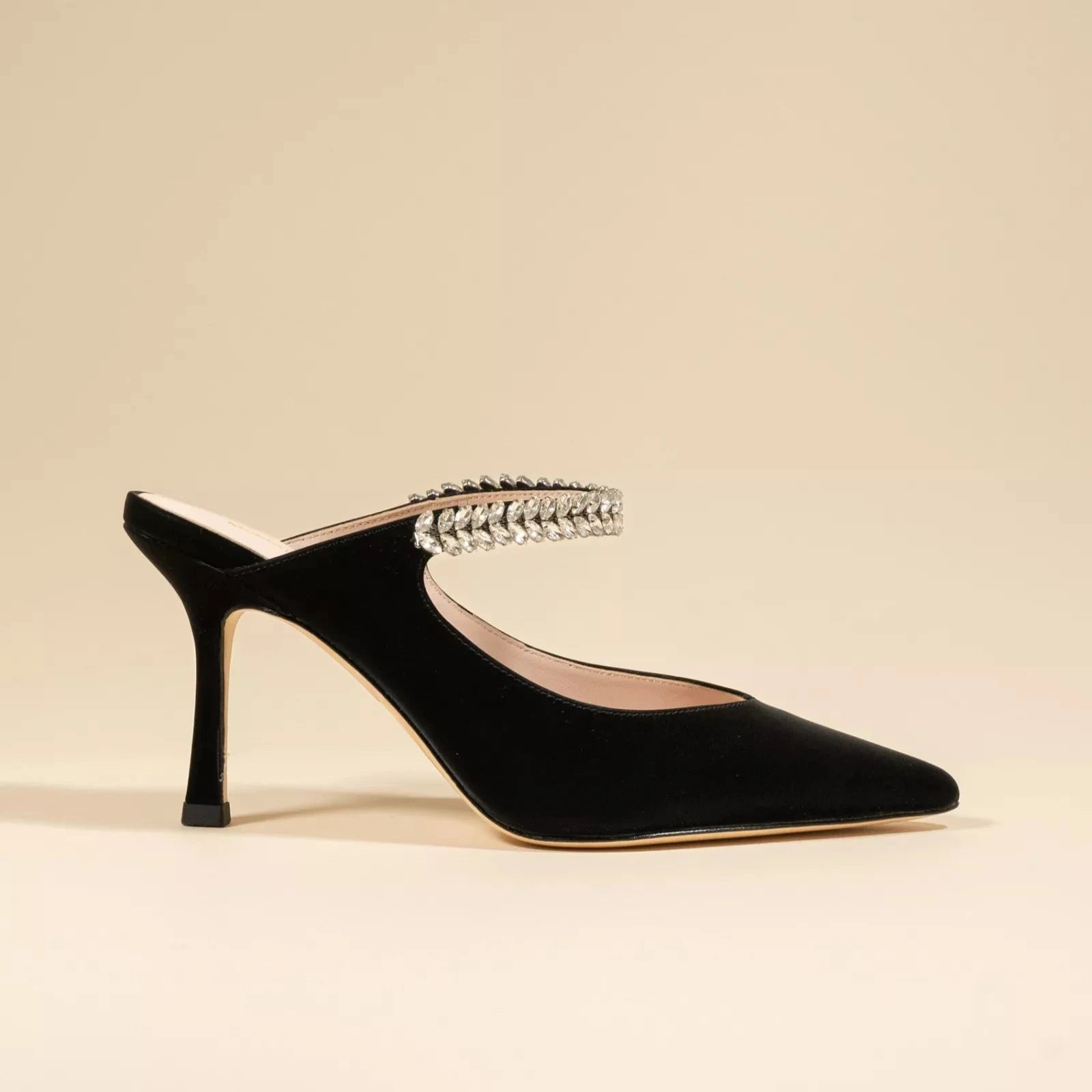 Harper Black stiletto by Diane Perreau